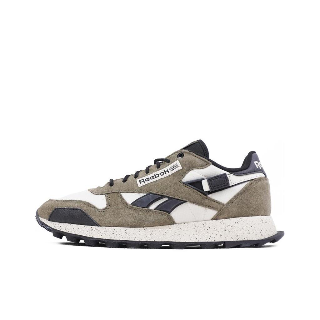 Reebok Classic Leather Winterized - Army Green Unisex Sneakers Core-Black Bone 100074285