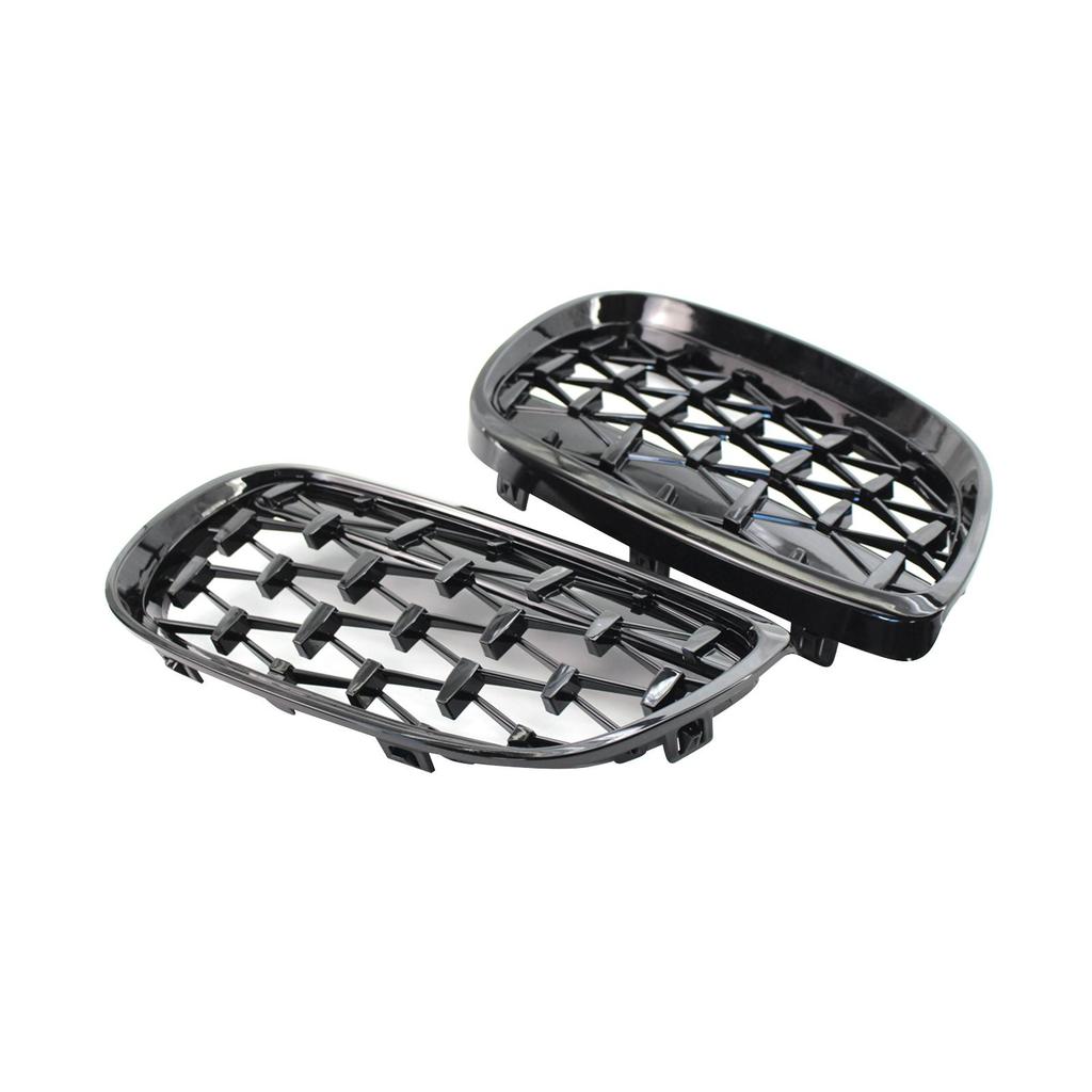 2Pcs Car Front Hood Kidney Grille Grill 51137157277 for BMW E92 E93