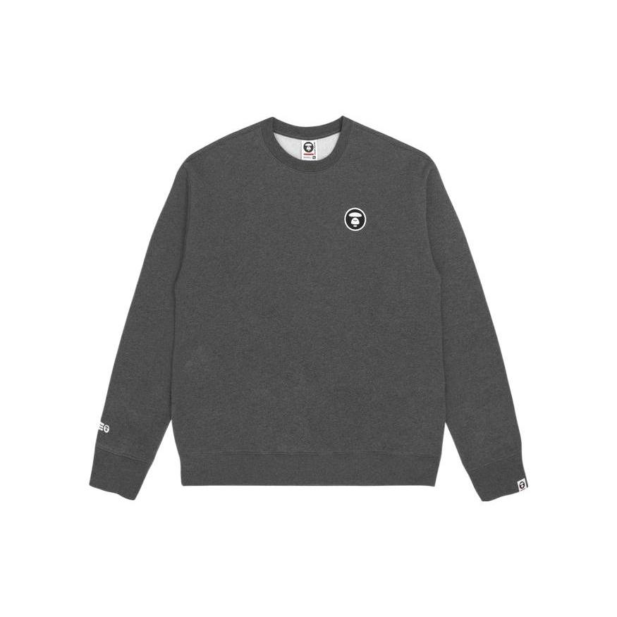 Aape Sweatshirts Men's Crew Neck Thickened Regular AAPSWM3804XXH