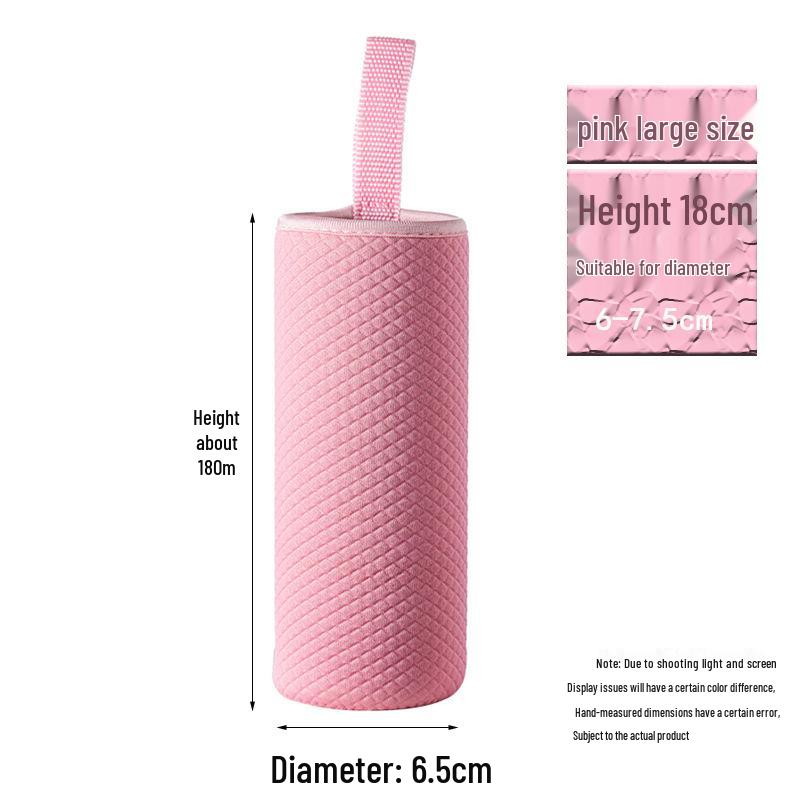 Univerzální ruční izolovaný protiskluzový embosovaný skleněný návlek na kelímek pro tepelnou izolaci a ochranu