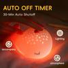 Silicone Whale Night Light for Kids - USB Rechargeable, 7 Color Changing Dimmable Bedside Lamp, Touch Control Squishy Animal Lamp for Nursery