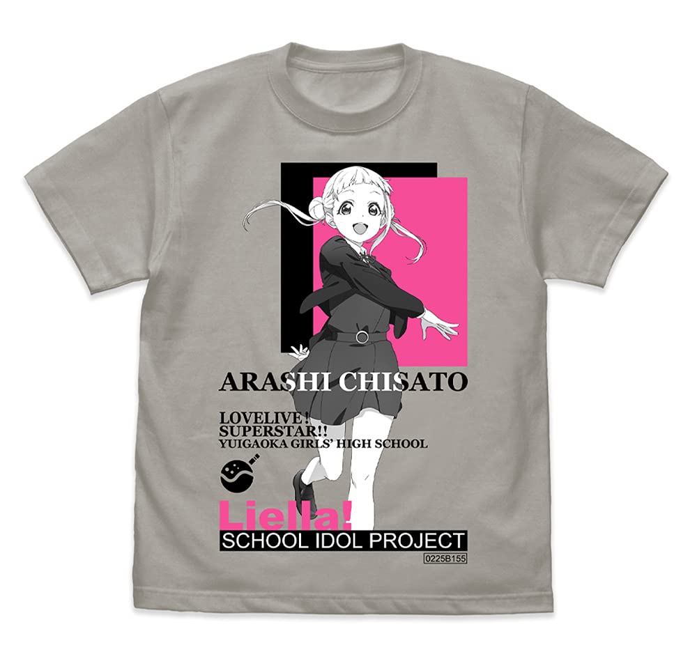 

COSPA Love Live Superstar Arashi Sensato T-shirt M size LIGHT GRAY