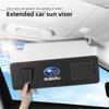 Car Sun Visor Extension Panel Sunshade Protection Cover Sticker For Subaru STI Impreza Forester Outback WRX XV Ascent REX Legacy