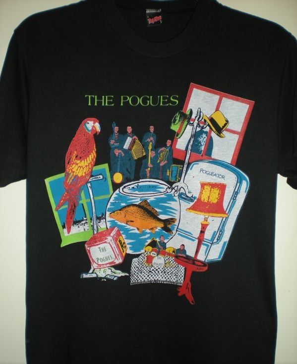 The Pogues Shirt,The Pogues Black Unisex S-5XL Gift For Fan VN3884 Unisex T-Shirt XXL
