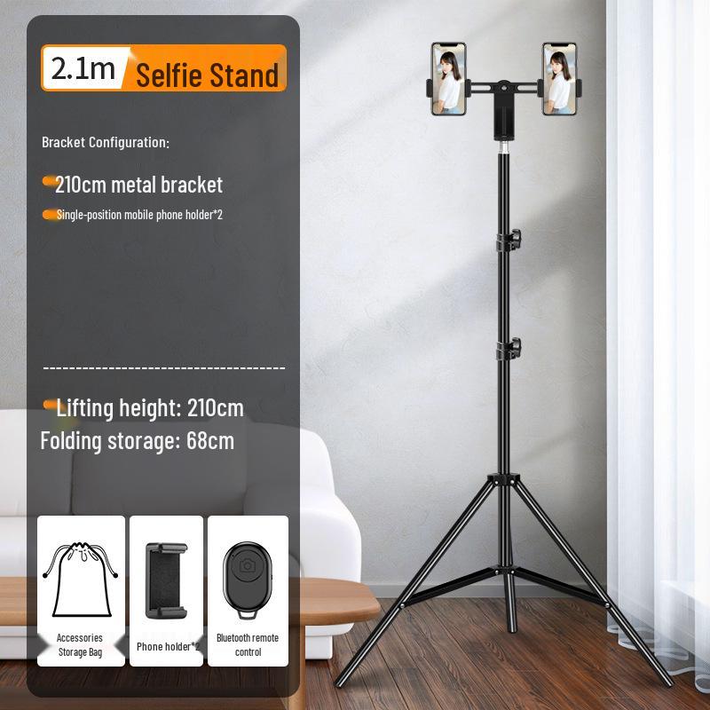 Multi-functional Bluetooth Tripod for Mobile Live Streaming and Photography
