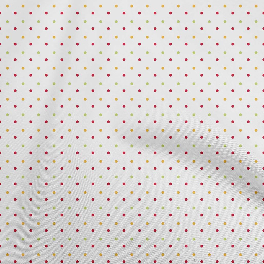 oneOone Cotton Flex Gray Fabric Dot Quilting Supplies Print Sewing Fabric By The Yard 40 Inch