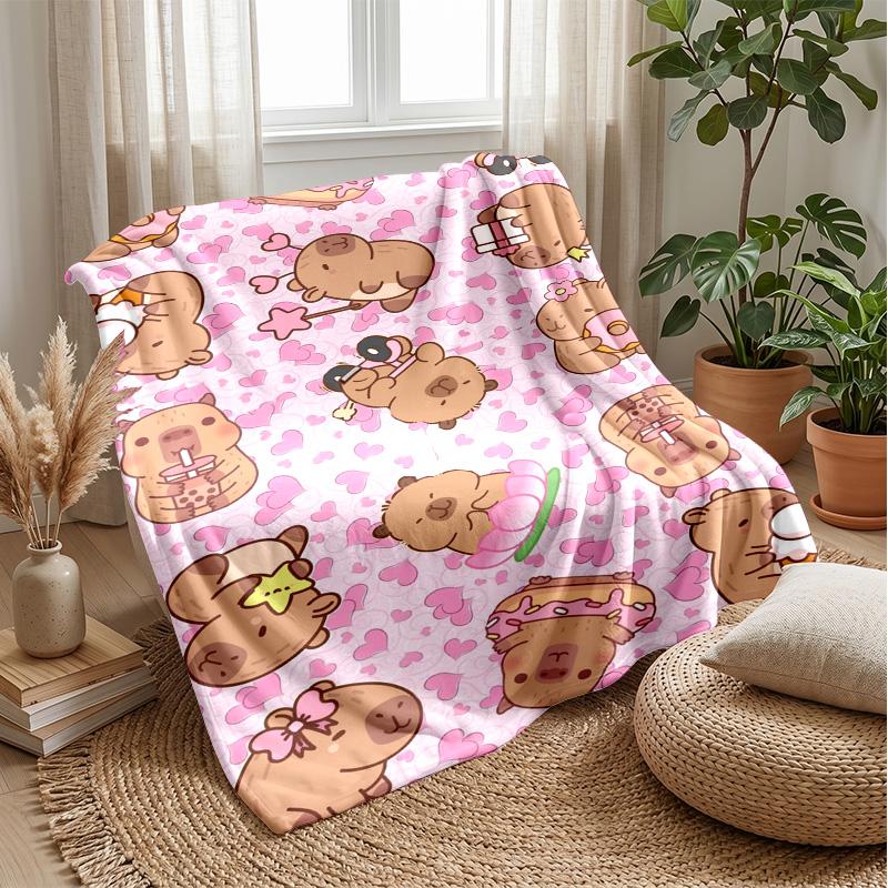Palmeiras Theme Blanket Soft Flannel Blanket Plush Throw Blanket Cozy Sofa Bed Blanket for Home Decor