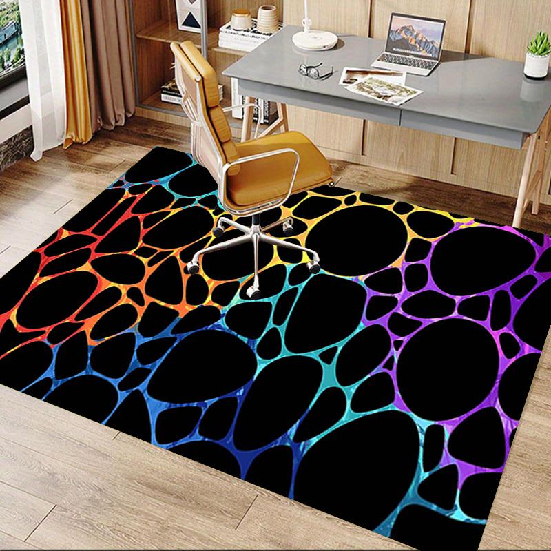 1PC Abstract Pattern Extra Large Non Slip Floor carpet, Office, family, bedroom, Studio   Large Area Rug Indoor Rugs, , Vibrant Colors