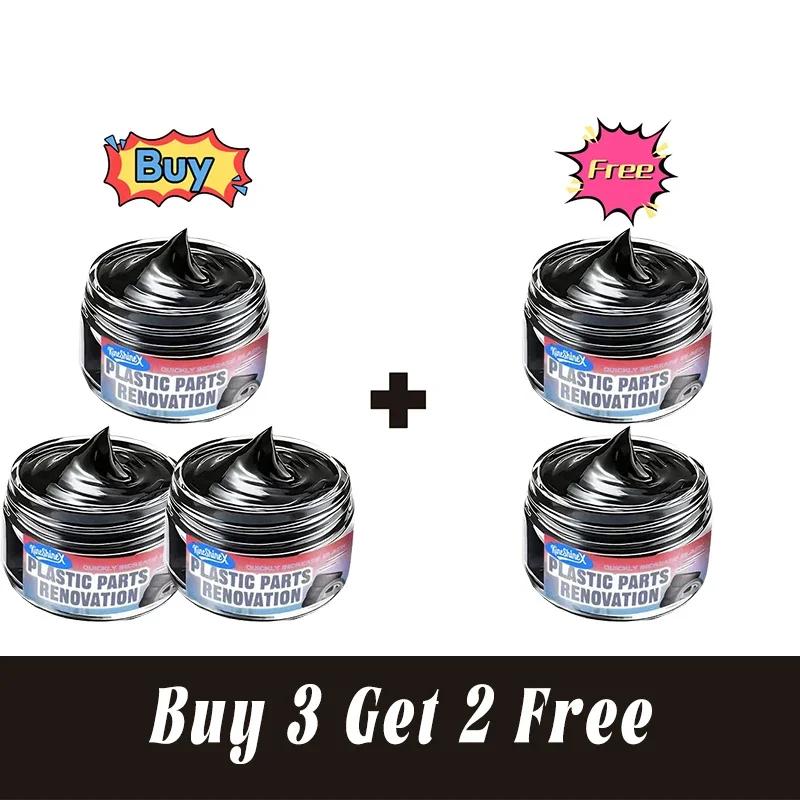 Q19 Car Interior Scratch Repair Cream - Car Scratch Repair | Tire Gloss Repair, Black Interior and Dashboard Plastic Surface Rep