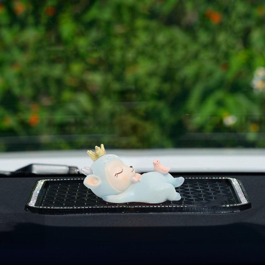 

Resin Miniature Fawn Baby Deer Figurines Birthday Wedding Ornaments Christmas Decorations Furnishing