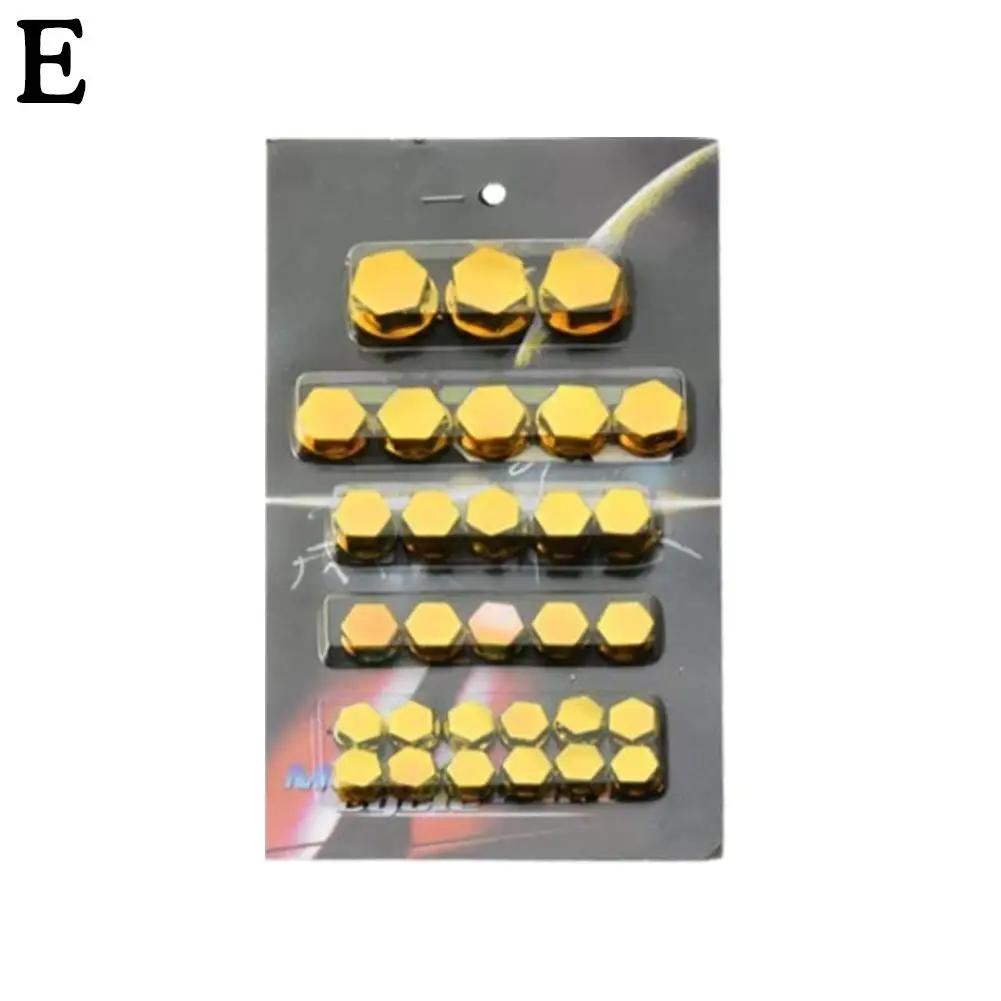 1,4/1,2/1/0,8 cm Dekorace šroubového uzávěru na úpravu motocyklu Univerzální pro většinu motocyklů Beneli Barevný kryt matice Accesso V3k7