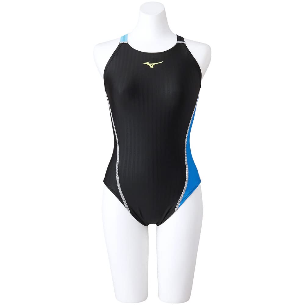 

Mizuno N2MA2740 Синий женский слитный купальник, черный/светлый