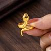 Light Luxury Snake-shaped Open Ring Women's Index Finger Ring Trend