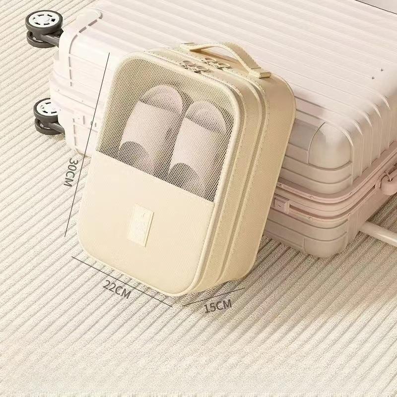 Travel Shoe Storage Bag - Hanging Storage Box, Large Capacity, Multifunctional, Machine Washable,