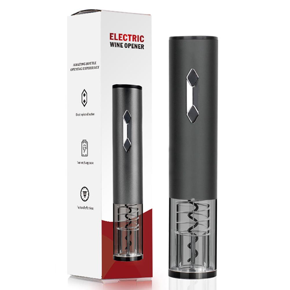 

~ Electric Wine Opener Battery Operated Wine Bottle Corkscrew Opener for Home Ba