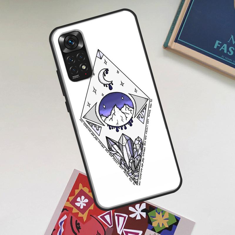 A Court Of Mist And Fury Case For Xiaomi Redmi Note 13 14 Pro 12 11 10 15 Pro Plus Redmi 15C 14C 13C 10C 12C 15 Cover