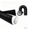 Adjustable Straps Air Conditioner Hose Cover Heat Insulation With 2 Buckle Straps Portable Ac Hose Protective Sleeves