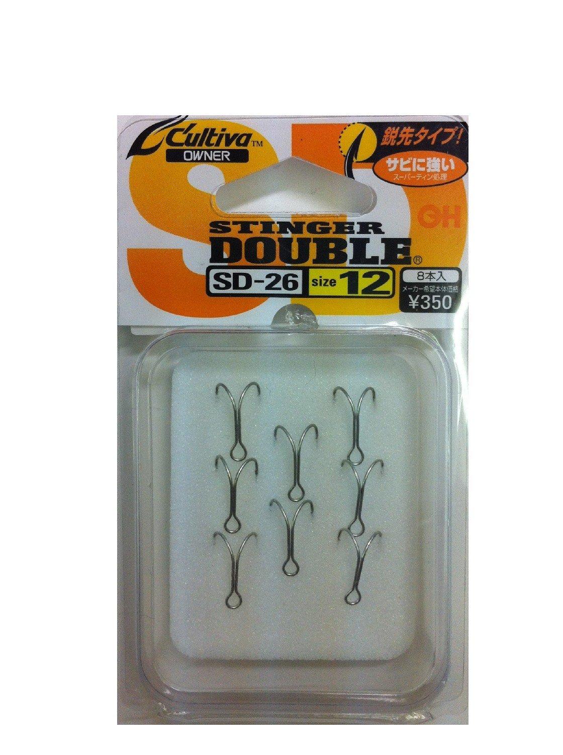 

OWNER 11577 Double Hook 26 SD-26 12 Fishing Hook