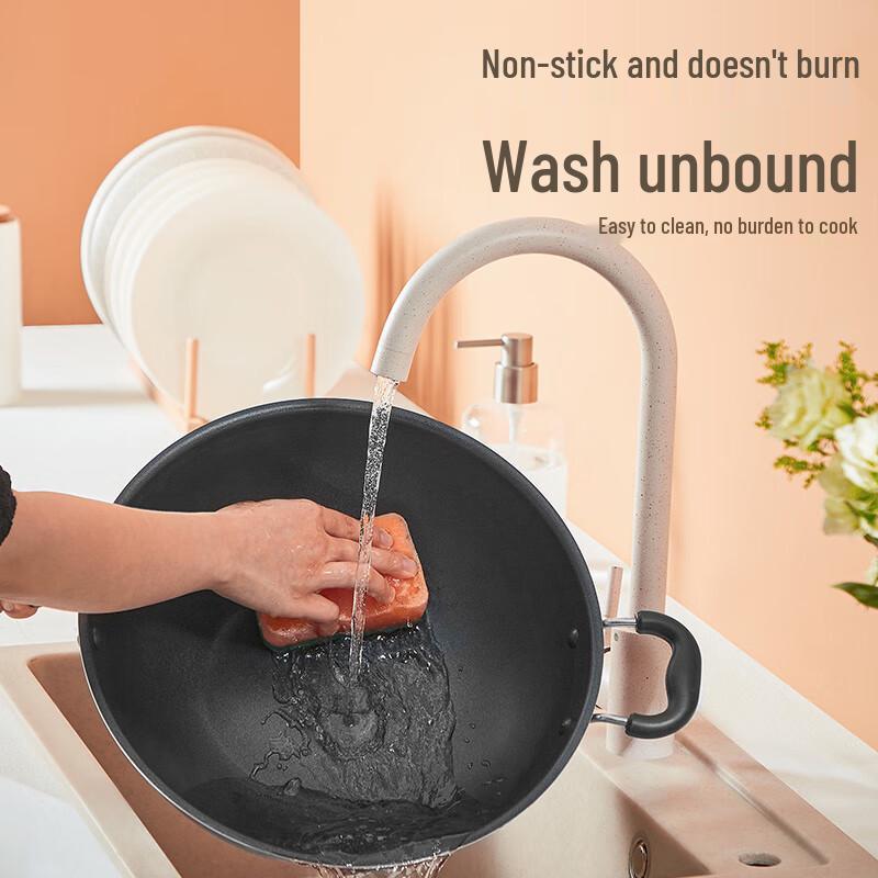 SUPOR Easy Clean Non-Stick Aluminum Alloy Wok & Fry Pan