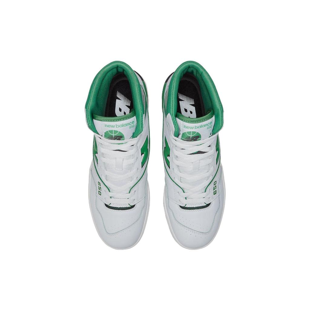 New Balance 650R White Green Unisex Sneakers BB650RWG