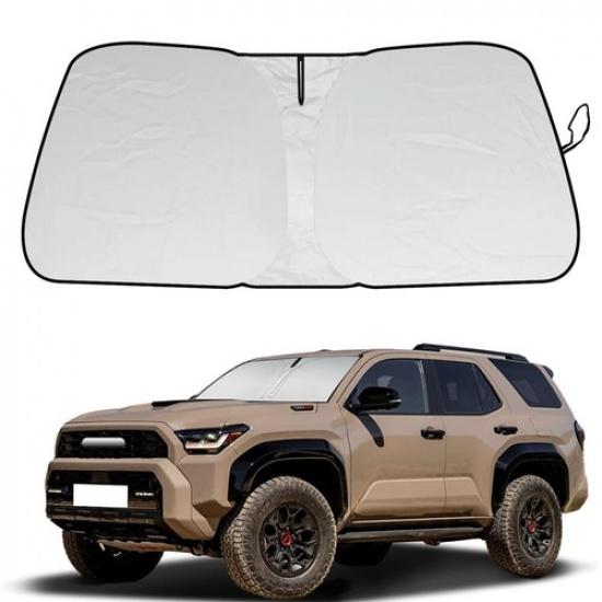 Windshield Sunshade Front Window Sun Shade UV Visor For Toyota 4Runner 2010-2024