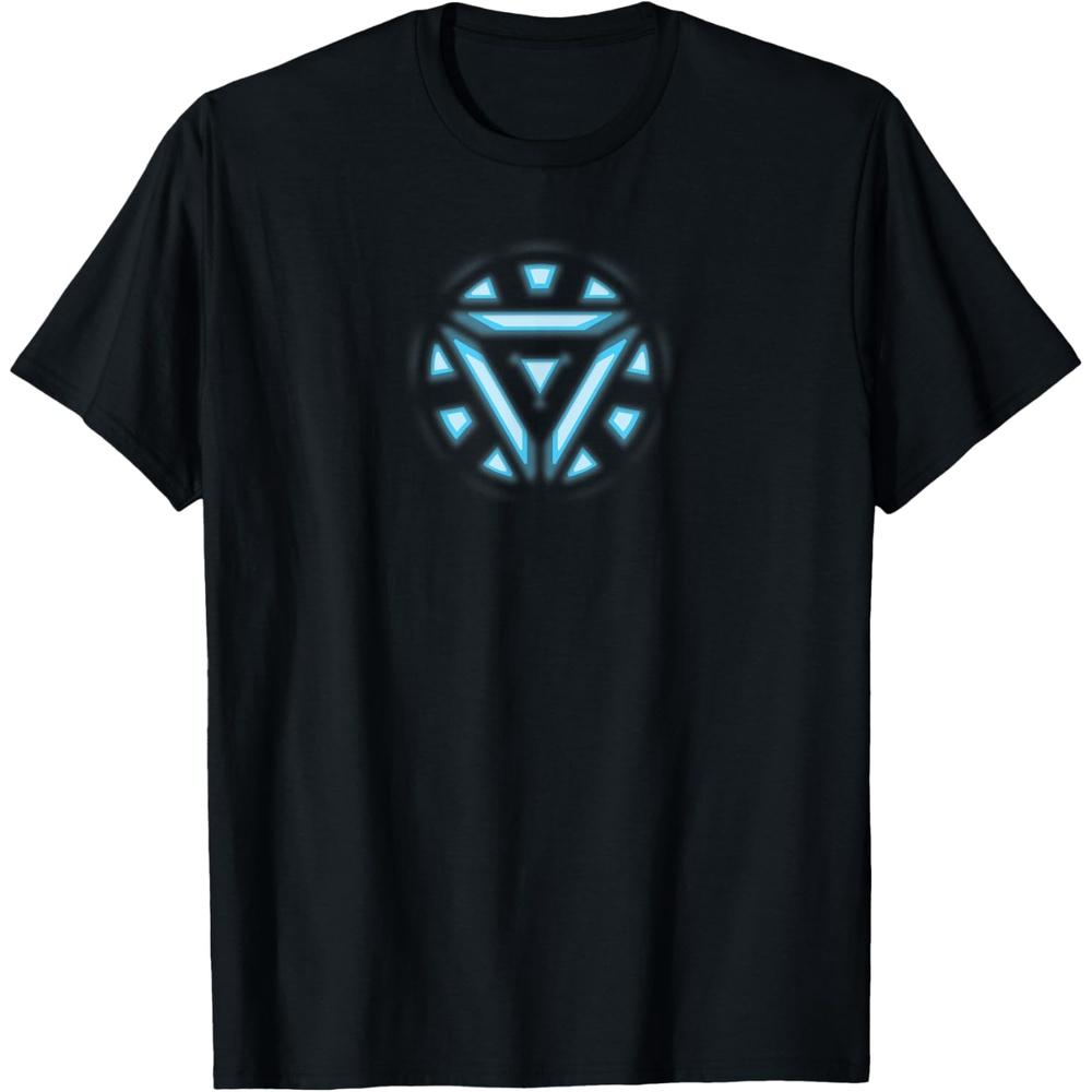 Marvel Studios Iron Man Tony Stark Arc Reactor T Shirt S