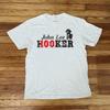 John Lee Hooker White Cotton T-shirts All Size S-5XL TH73