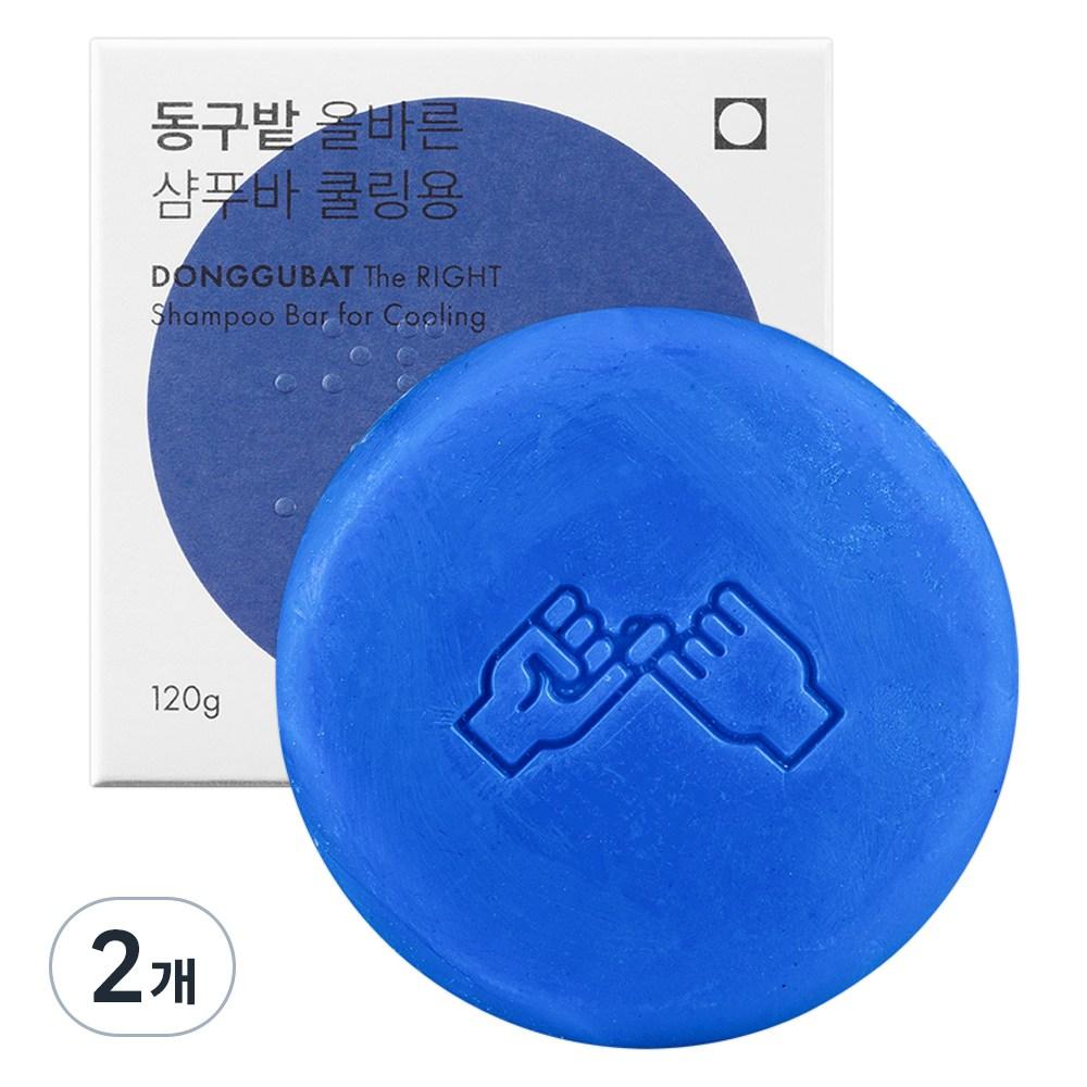 Donggubat Olbarun Shampoo Bar Cooling 120g 2 pcs