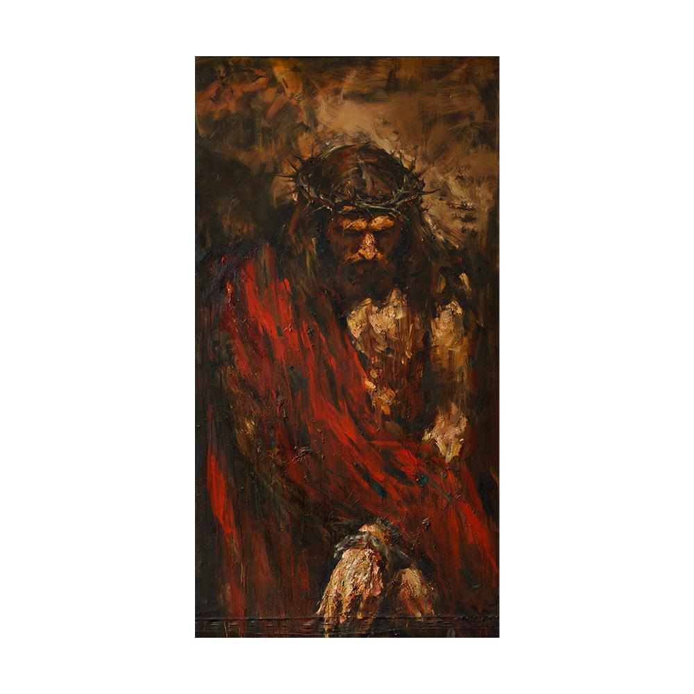 

Терновый венец Иисус плакат домашний декор Hd печатные фотографии стены Христос Холст Картина Бог картина для гостиной 20x40cm