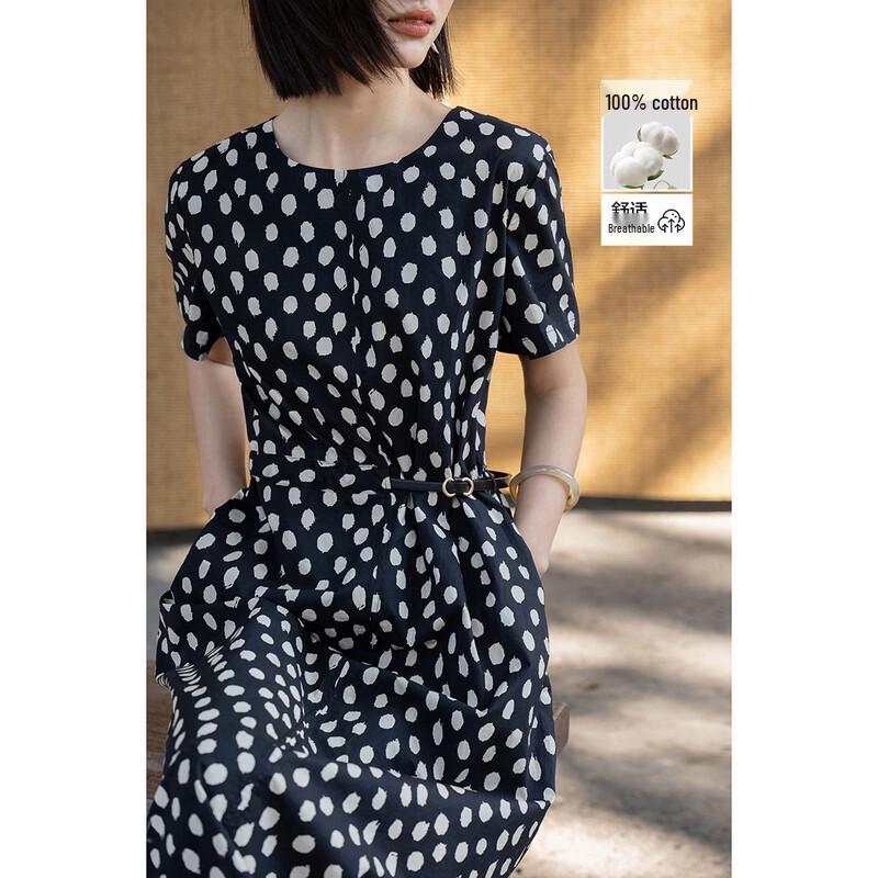 Demana Floral Puff-Sleeve Pleated Midi Dress XL