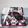 Hanakos x Yashiro Super Warme Decke Kinder Plüsch Überwurfdecke Neuheit Schlafzimmer Flanell Tagesdecke Sofa Bettbezug