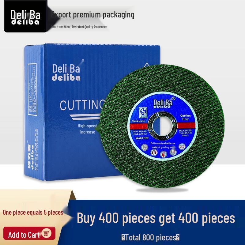 4-Inch Angle Grinder Cutting Disc for Metal & Stainless Steel Polishing