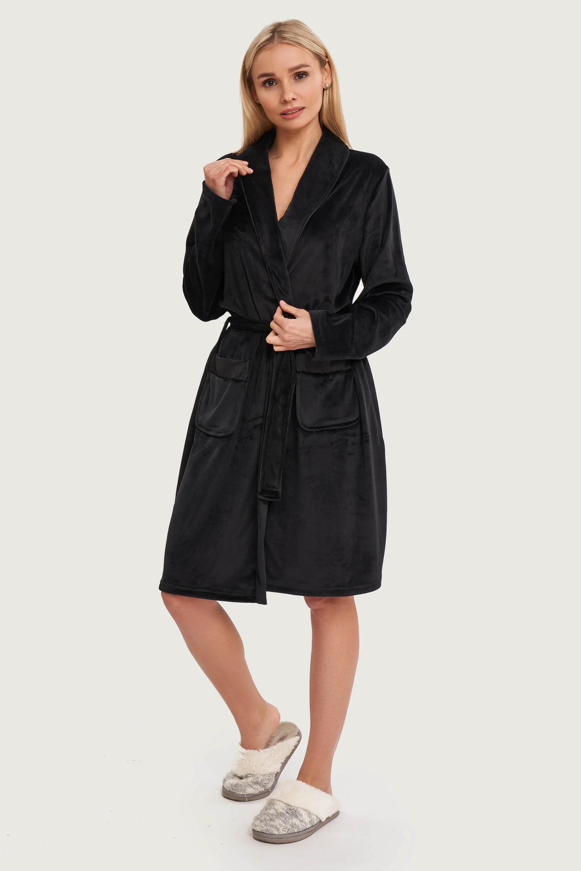 

Халат Lormar (81737) 50(2XL) прозорий колір чорний