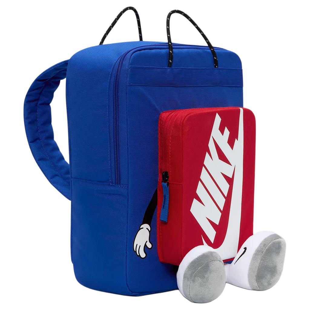 Nike 13L Boxy Cute Design Fabric Backpack Regular Kids Kids Backpack Blue HM9973-480