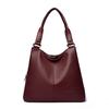 Large Capacity Solid Color Hasp Casual Tote Bags Hot Sale Simple Casual Versatile Bag Commuting Durable Women's Shoulder Bags