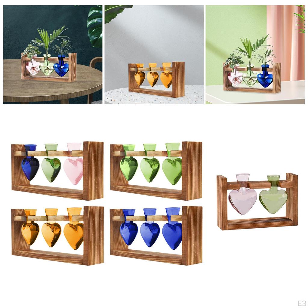 Hydroponische Blumenvase Glas Tischdekoration Pflanzenvermehrung Modernes Vermehrungsgefäß