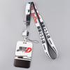 Initial D Anime Phone Lanyard & Card Holder Anti-Lost/Drop-Proof Sleeve for ID/Bus Cards
