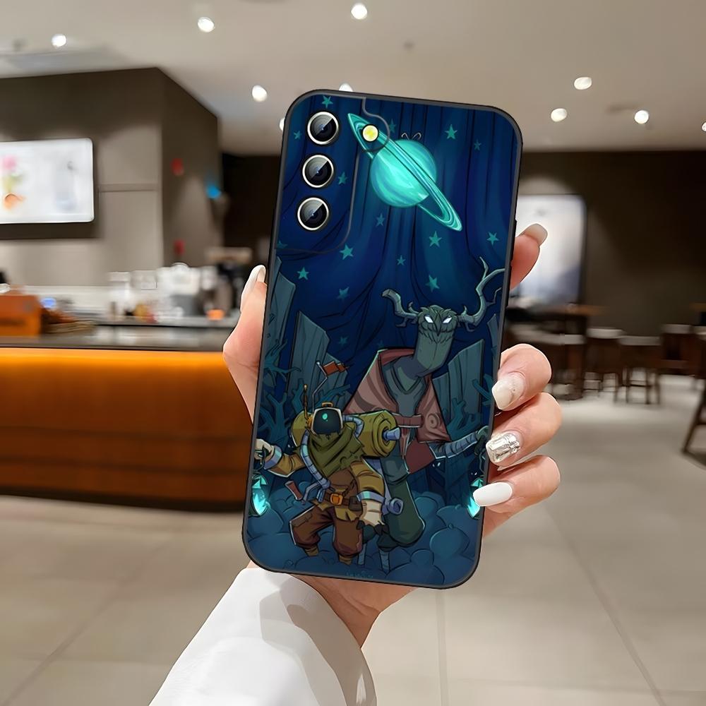 Outer Wilds Game Phone Case Back Cover for Samsung S24 Ultra S22 S23 S20 Fe S21 Plus Galaxy A54 A34 A24 A53 M54 Note 20