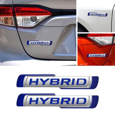 3D Πλαστικό ABS HYBRID Λογότυπο Αυτοκόλλητο Πλαϊνού Αμαξώματος Για Suzuki Swift Grand Vitara Jimny Sx4 Alto Αυτοκίνητο Έμβλημα Διακόσμησης Πίσω Πορτ Μπαγκάζ