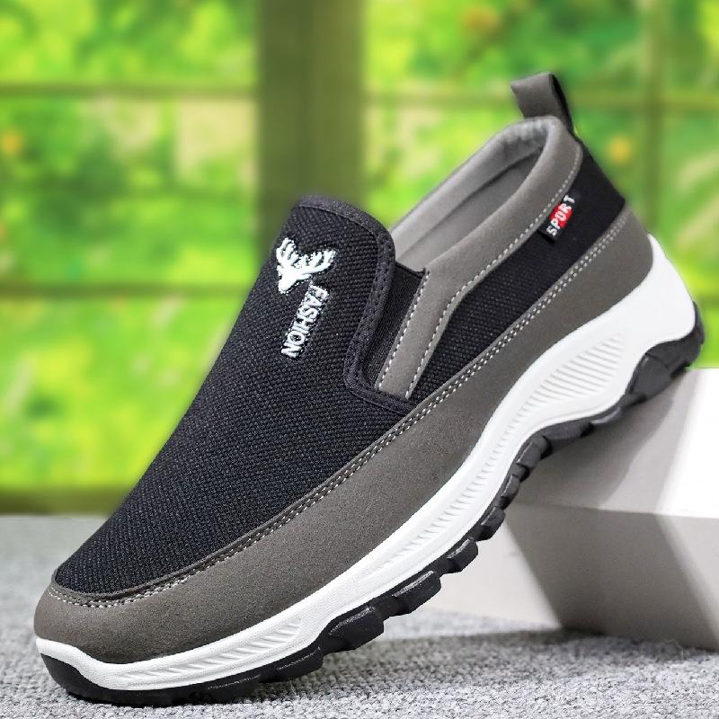 Cloth Shoes Men's Fashion Casual Sports Shoes Summer Breathable Mesh Stall