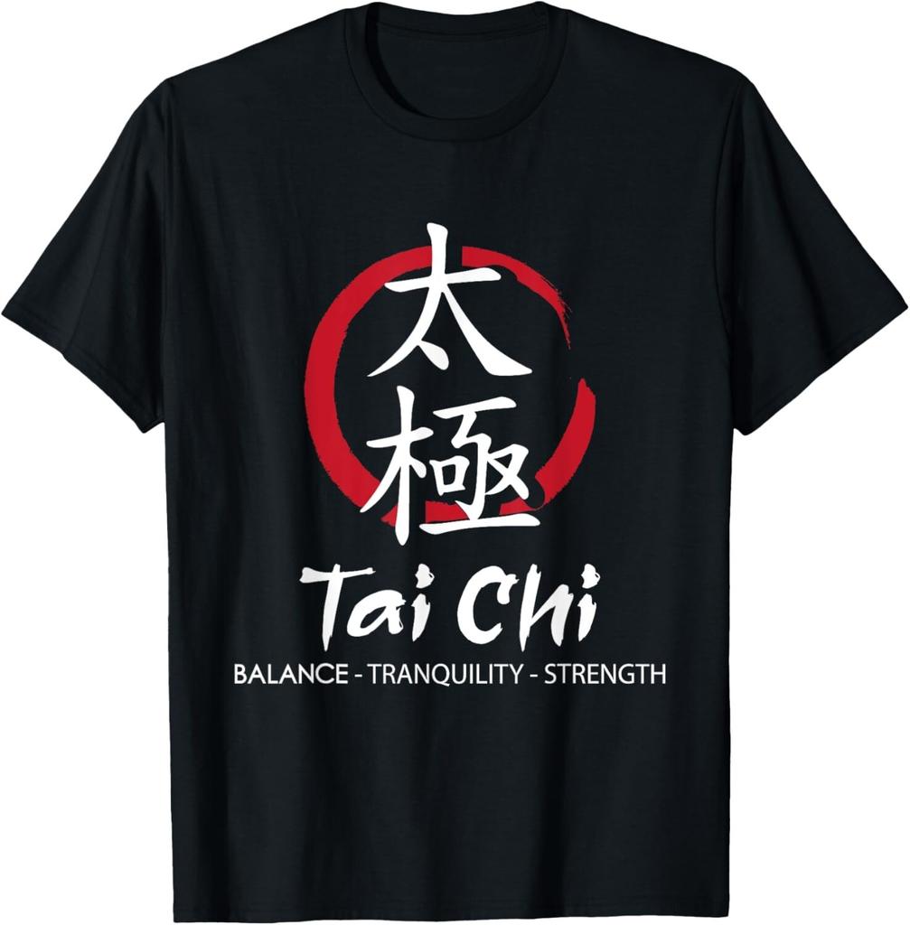 Tai Chi Body Mind Wellness Spiritual Yin Yang Martial Arts Unisex TShirt Women Unisex Fashion Casual Cotton Graphic T Shirts