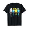 Budgie T Shirt Vintage Unisex Slightly Top For Everyday Wear Soft Versatile Designer Clothes Stretched Stylish