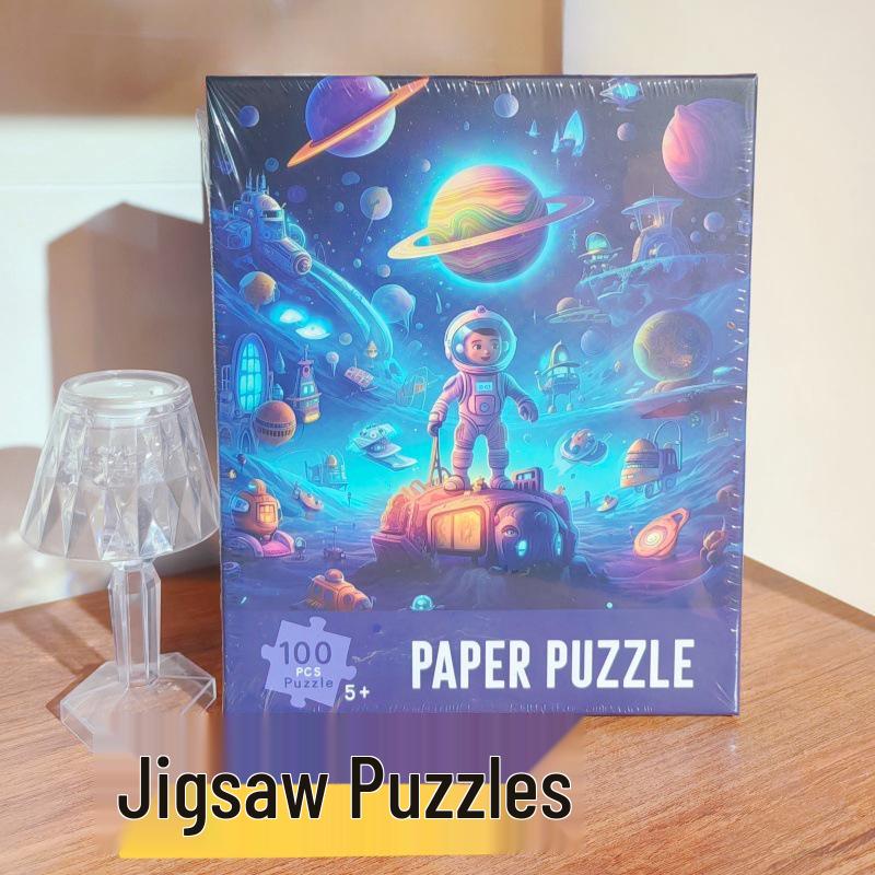 

Детский развивающий пазл «Сделай сам» из 96 деталей, аниме-мультфильм