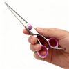 1pcs Professional Hair Cutting Scissor, Stainless Steel Home Hairdressing Scissors, Pink, Hairstyling Tools, Salon Beauty Travel Essentials