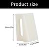 Side Jamb Mount Plastic Door Bottom Guide AntiScratch Design For Carpeted Space Easy Horizontal Adjustment 10Pieces