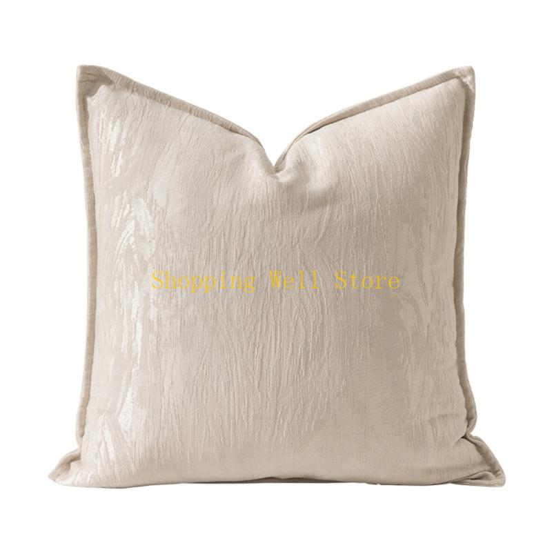 KX4B 18x18inch Light Chenilles Throw Pillow Cover Soft Decorative Cushions Cover 1290₽