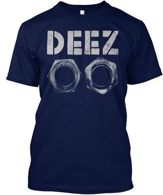 DEEZ Nuts Tee T-Shirt Size S To 5XL
