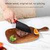 Outdoor portable handle cutting board, acacia wood tray cutting board, steak creative tray, kitchen outdoor camping