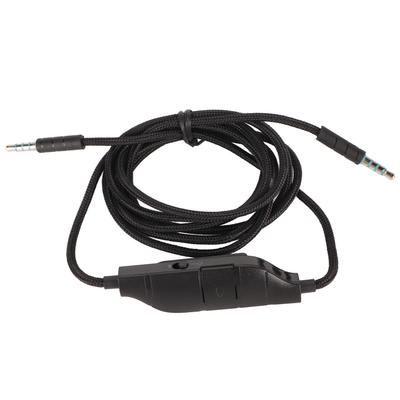 Cablu audio pentru căști 3,5 mm Cablu auxiliar pentru căști de gaming cu microfon integrat Control volum Mute pentru Logitech G633 G933 G935 G635