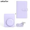 For Instax Mini 11 Camera Case PU Leather Soft Protective Case Trave Bag for Fujifilm Film Camera Bag with Shoulder Strap